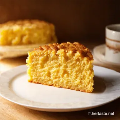 Recette Simple et Rapide Cake Invisible aux Pommes Facile Fiche recette