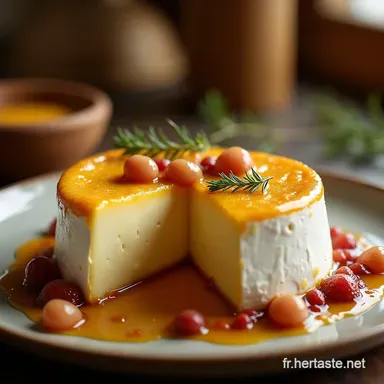 Recette Camembert au Four Facile C&oelig;ur Coulant au Miel et Thym Fiche recette