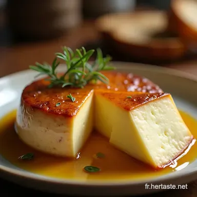 Recette Facile Camembert R&ocirc;ti au Four au Miel et Ail Fiche recette