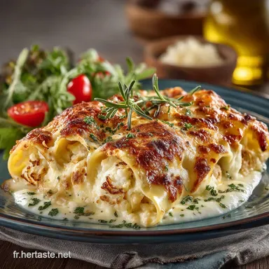 Cannellonis au Parmesan et Ricotta le Plat Familial du Dimanche Fiche recette