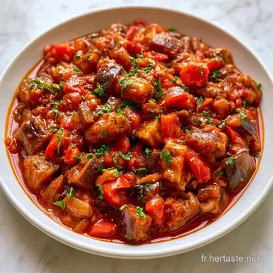 Caponata Au Cookeo En 45 Minutes Fiche recette