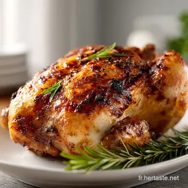 Chapon Noel Recette au Four Tendre et Croustillant Fiche recette