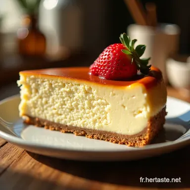 Cheesecake NewYorkais Authentique Le Classique Cr&eacute;meux Fiche recette