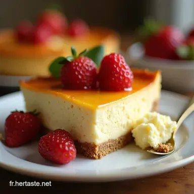 Recette Simple et Rapide Mon Cheesecake Sans Cuisson Facile Fiche recette