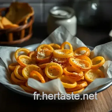 Chips Maison Croustillantes Oignon Parmesan: L'Ap&eacute;ro Facile!