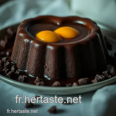 Chocolat en c&oelig;ur fondant : Un d&eacute;lice chocolat&eacute; &agrave; partager Fiche recette