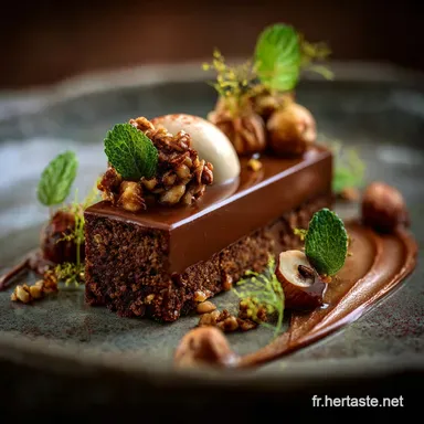 Tablette de chocolat maison aux noisettes : Le Snap du Chef Fiche recette