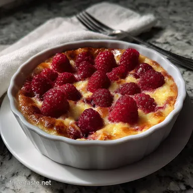 Clafoutis Lger Aux Framboises Plat Et: Dessert Light