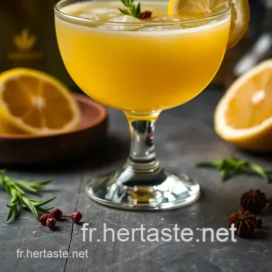 Un Cocktail au Gingembre &Eacute;pic&eacute; : Le Secret de l&rsquo;&Eacute;t&eacute; &agrave; Paris Fiche recette