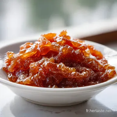 Confiture De Coing Maison Pour 6 Portions Fiche recette