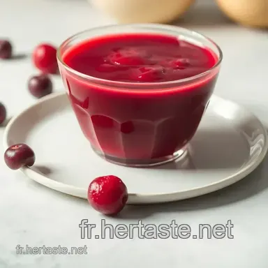 Coulis de Fruits Rouges Facile: La "Touche Secr&egrave;te" pour vos Desserts! Fiche recette