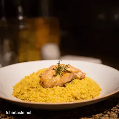 Recette Simple et Rapide Couscous Poulet Facile Mon Secret Fiche recette