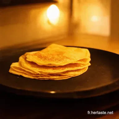 Crêpes Sans Oeufs Recette Simple et Rapide Facile Fiche recette