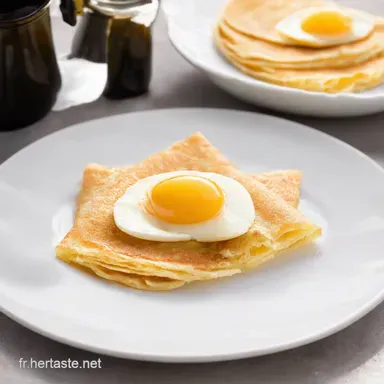 Cr&ecirc;pes Sans Oeufs Recette Simple et Rapide Facile