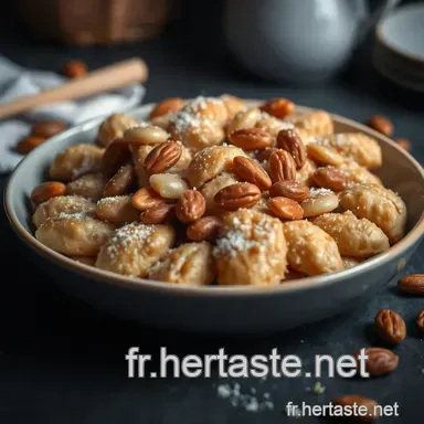Des Croquantes Amandes au Miel : Un D&eacute;lice Facile &agrave; Pr&eacute;parer Fiche recette