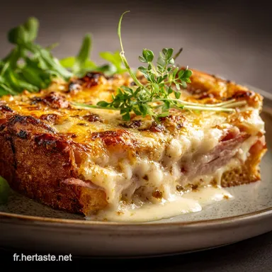 Croque Monsieur Faon Pizza Recette Fusion &agrave; la B&eacute;chamel Truff&eacute;e Fiche recette