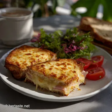 Croque Monsieur L&eacute;ger Plat Et Recette: B&eacute;chamel L&eacute;g&egrave;re Fiche recette