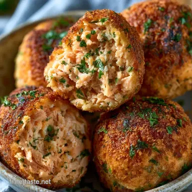 Croquettes de Saumon Maison Fiche recette
