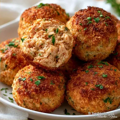 Croquettes de Saumon Maison