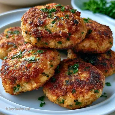 Croquettes De Saumon De Grand-M&egrave;re Dor&eacute;es Fiche recette