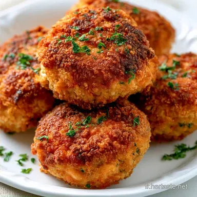 Croquettes De Saumon Croustillantes