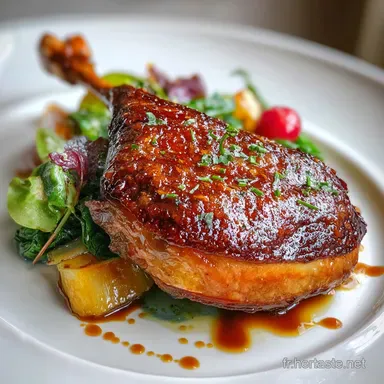 Cuisse de Canard Recette Traditionnelle en Cocotte - Moelleuse Fiche recette