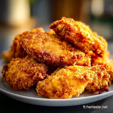 Cuisses de Poulet au Four R&ocirc;ties pour 4 Personnes Fiche recette