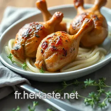 Comment Cuire des Cuisses de Poulet Rôties: Le Secret Juteux! Fiche recette