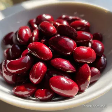 Haricots rouges : Cuisson Facile et Rapide