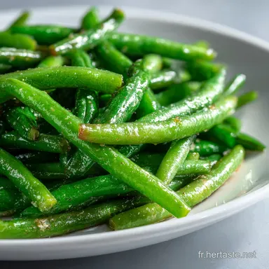 Cuisson Haricots Verts in 20 Minutes: Crispy & Tender Fiche recette