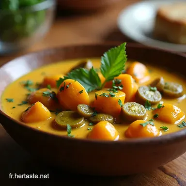 Curry de L&eacute;gumes Une &Eacute;vasion &Eacute;pic&eacute;e au Lait de Coco Fiche recette