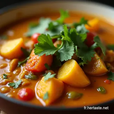 Curry de l&eacute;gumes Une &Eacute;vasion Gourmande Facile Fiche recette