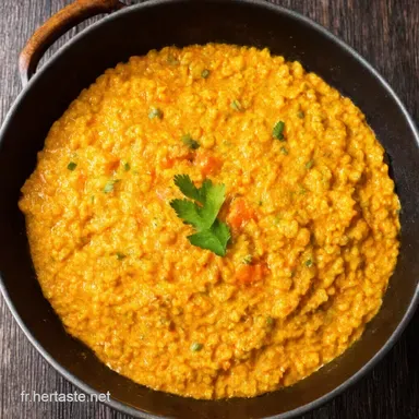 Lentilles Corail Recette Facile Dahl Indien Express