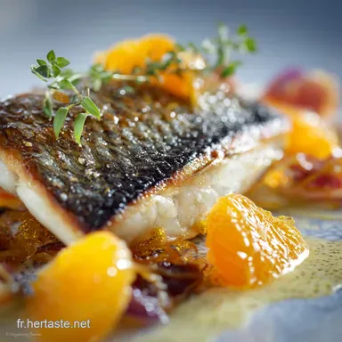 Recette de plat l&eacute;ger : Daurade aux agrumes, pr&ecirc;te en 30 min. Fiche recette