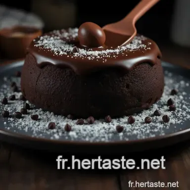 Délicieux Gâteau au Chocolat: La Magie de la Spatule en Silicone Fiche recette