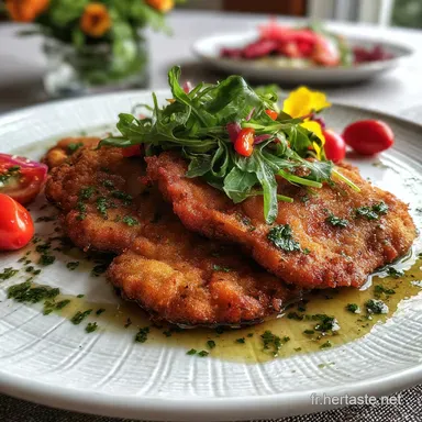 Recette d'Escalope Savoyarde Gratifiante au Four en 35 Minutes