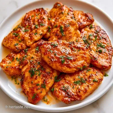 Escalopes De Poulet en 22 Minutes