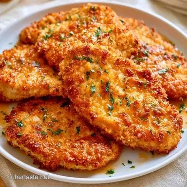 Escalopes De Poulet Pan&eacute;es En 30 Minutes