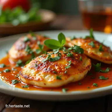 Escalopes de Poulet Sauce Tomate Facile et Conviviale Fiche recette