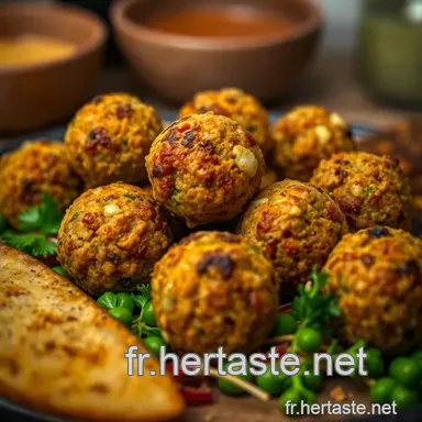 Falafel croustillant &agrave; l&rsquo;air fryer : un d&eacute;lice du Moyen-Orient Fiche recette