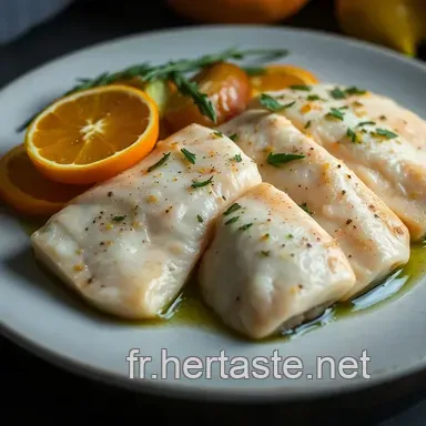 Filet de Maigre Saut&eacute; aux Agrumes et Herbes Fra&icirc;ches :Une Recette Facile et Savoureuse