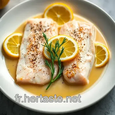 Recette de Filets de Loup de Mer au Citron et aux Herbes : Facile et Savoureuse Fiche recette