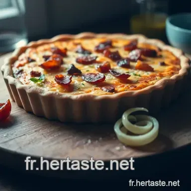 Flammenk&uuml;che : La D&eacute;licieuse Tarte Alsacienne &agrave; Partager en Famille Fiche recette