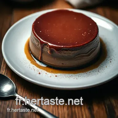 Flan au Chocolat Thermomix : La Douceur Fondante &agrave; D&eacute;guster Fiche recette