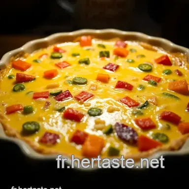 Flan aux Légumes Coloré : Une Recette Facile et Savoureuse à Partager Fiche recette