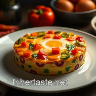 Flan aux L&eacute;gumes Color&eacute; : Une Recette Facile et Savoureuse &agrave; Partager