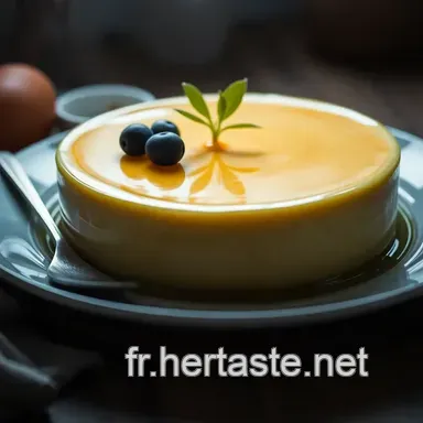 Flan Cr&eacute;meux &agrave; la Vanille &ndash; Un D&eacute;lice Facile &agrave; Pr&eacute;parer Fiche recette