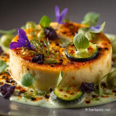 Flan de L&eacute;gumes L&eacute;ger Recette Facile All&eacute;g&eacute;e et Cr&eacute;meuse