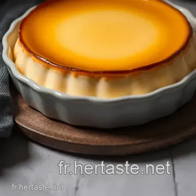 Flan Marbr&eacute; Sans P&acirc;te : Effet Wahou Ultra Facile ! Fiche recette