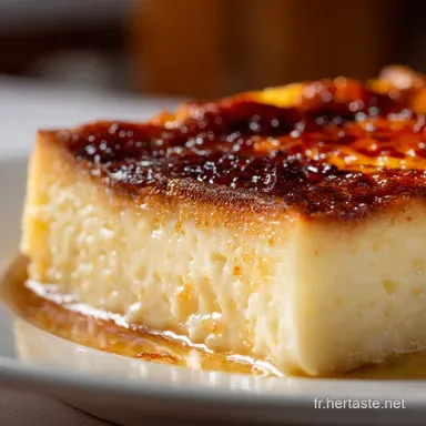 Flan P&acirc;tissier L&eacute;ger Sans P&acirc;te Recette Vanille Cr&eacute;meuse Z&eacute;ro Cro&ucirc;te